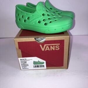 VANS SLIP ON TRK 7 TD SUMMER BRIGHTS POISON GREEN VN0A4UVH041 WATERPROOF NEW